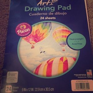 Art1st Drawing Book 24 Sheets of paper